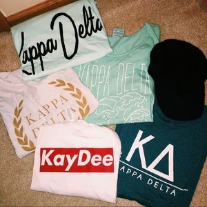 Kappa Delta 6-Piece Clothing Bundle